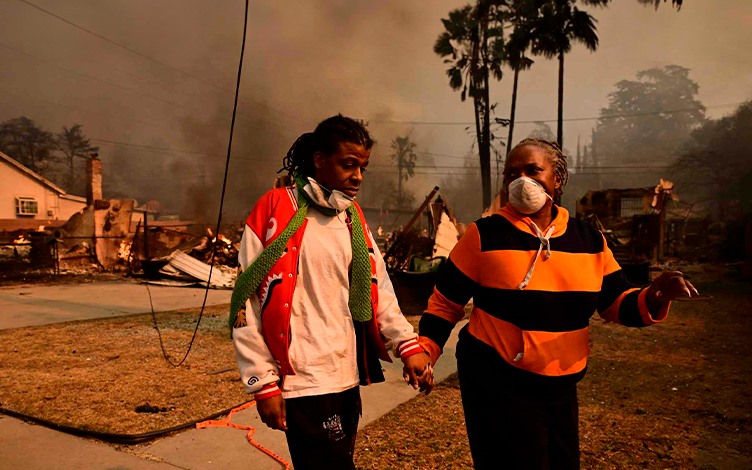 Families California Fires